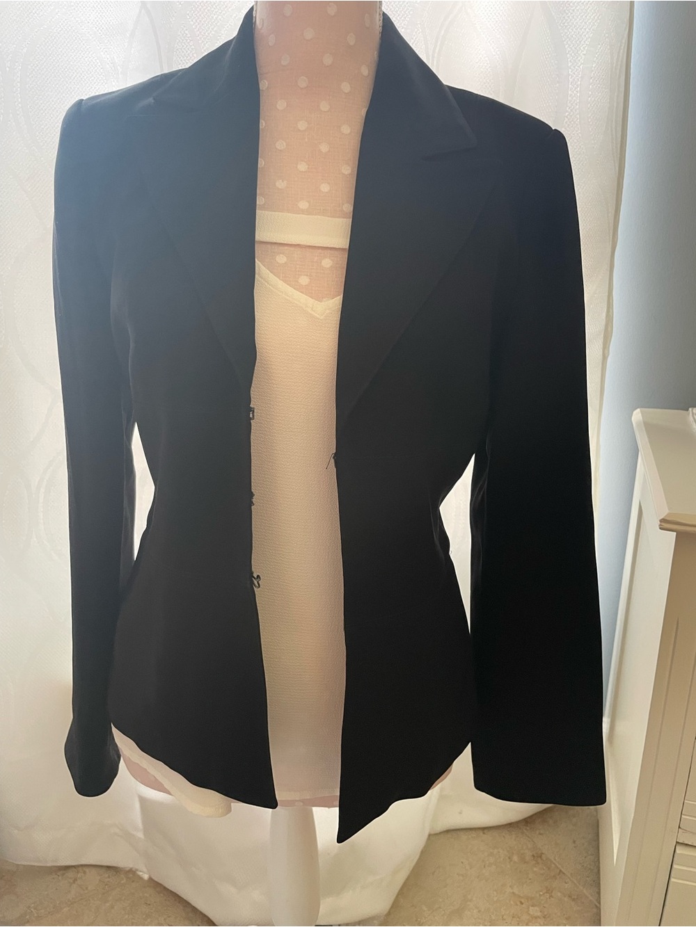 bebe Black Tailored Women's Blazer